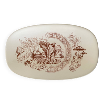 Gien autumn decor serving dish