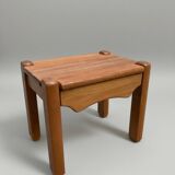 Paire de chevets en orme massif – style Regain / Chapo, années 70