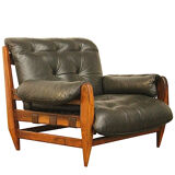Fauteuil par Jean Gillon Rodeio pour Italma Wood Art