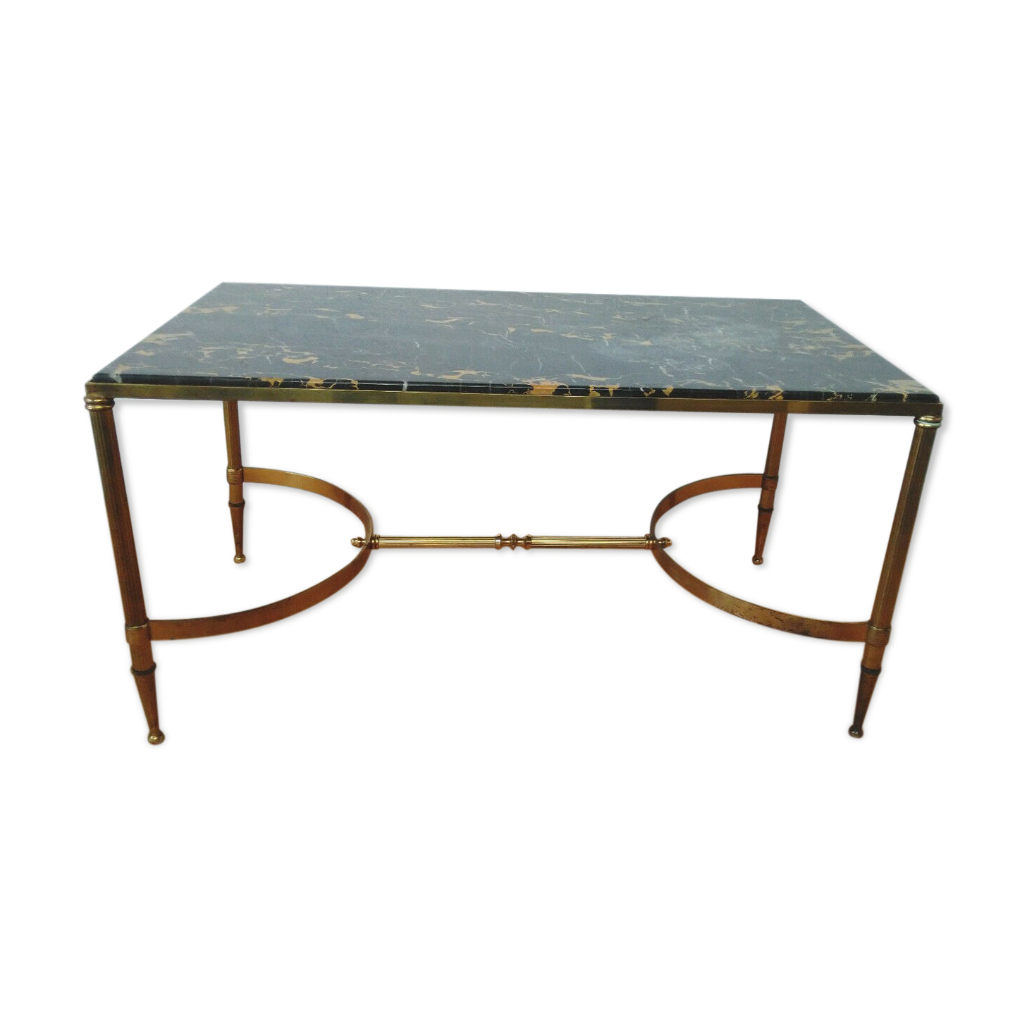 table basse en laiton 1970