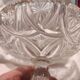 Compotier vintage en verre, France