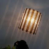 Cylindrical suspension in two-tone plastic 1970s