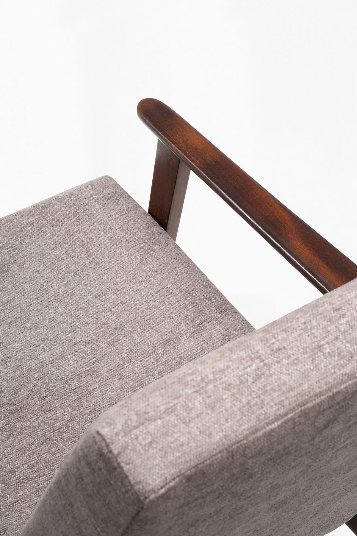Fauteuil śnieżka des années 1970