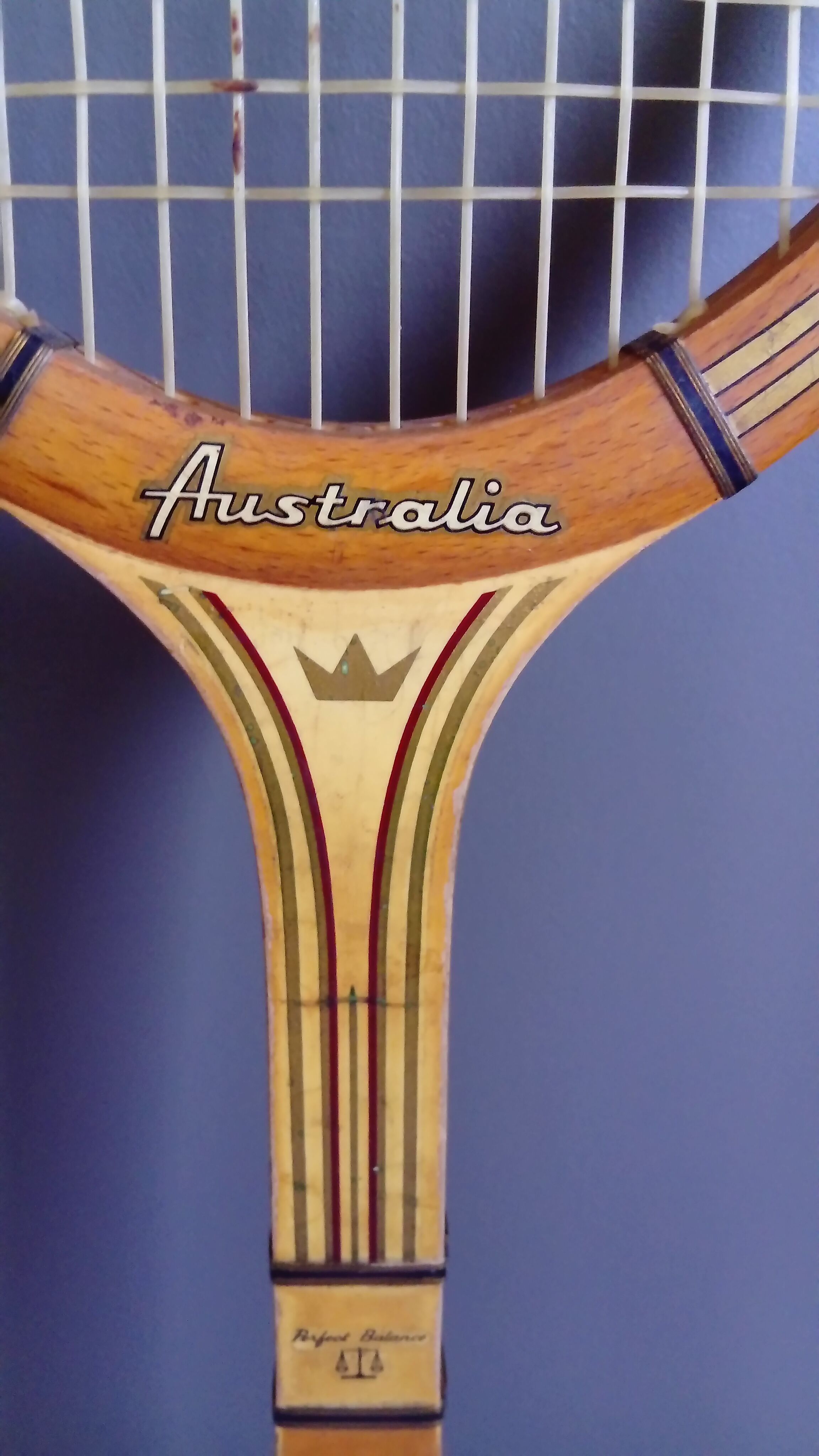 Raquette tennis ancienne marque Australia