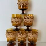 Verres vintage 70s