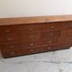 Vintage oak  shop filing cabinet with drawers