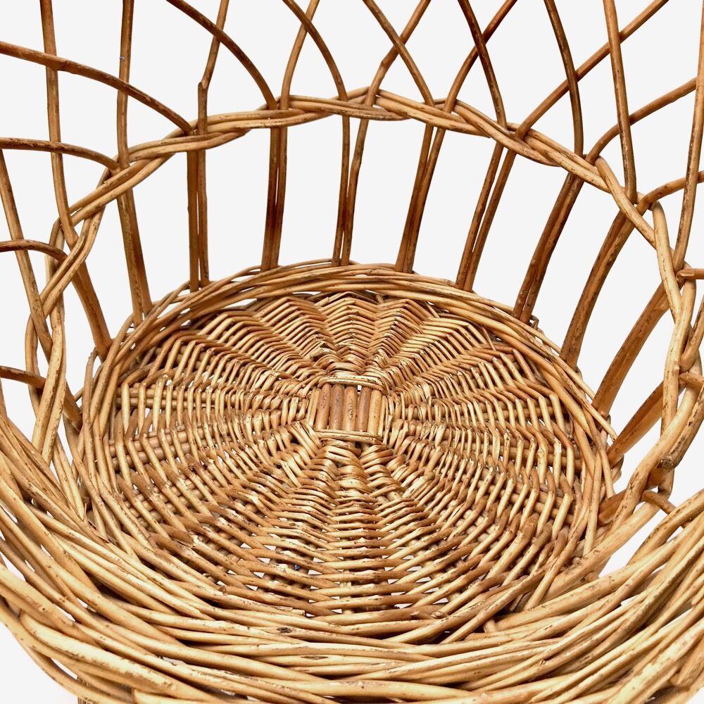 Children's wicker chair