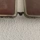 Vintage mirror 1930 barber triptych - 28 x 69 cm