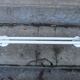 White double towel rack in enameled cast iron