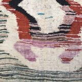 Moroccan Berber carpet Kilim Boucherouite 2.58x1.41m