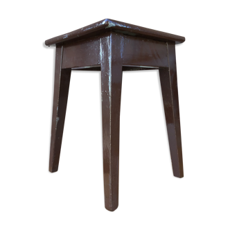Vintage rustic farm stool