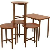 Nesting tables Poul Hundevad vintage mid century