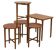 Nesting tables Poul Hundevad vintage mid century