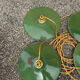 Lot of 4 vintage industrial enamelled metal suspensions.