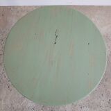 Patinated green gueridon