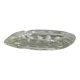Cendrier vintage en verre translucide
