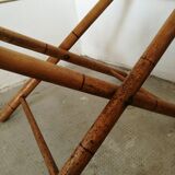 Folding side table