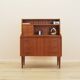 Danish teak secretary desk 1960s with pull-out surface