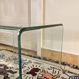 Table basse minimaliste en verre