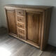 Parisian buffet raw wood