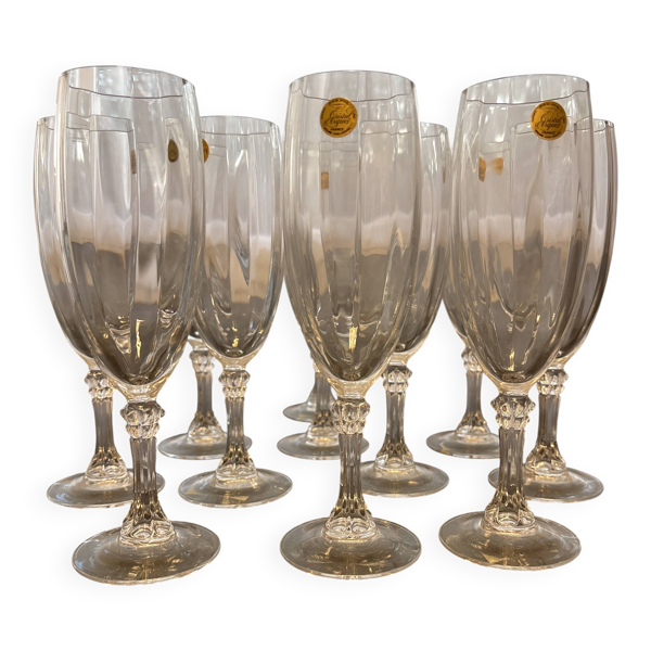 Flûtes en cristal