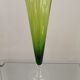 6 vintage Murano glass champagne flutes from the 60s