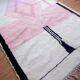 Handwoven Moroccan rug pink - colourful pattern - wool - 305 x 205 cm