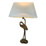 Heron lamp from the 70s by Maison Baguès