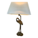 Heron lamp from the 70s by Maison Baguès