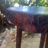 Brutalist tripod stool