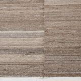 9x13 Brown Beige Large Vintage Rug, 265x399Cm