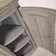 Rustic patinated corner cupboard