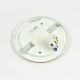 Plafonnier/applique murale en verre bullé de style Mid-Century par H. Tynell, années 1960