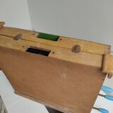 Folding foot table