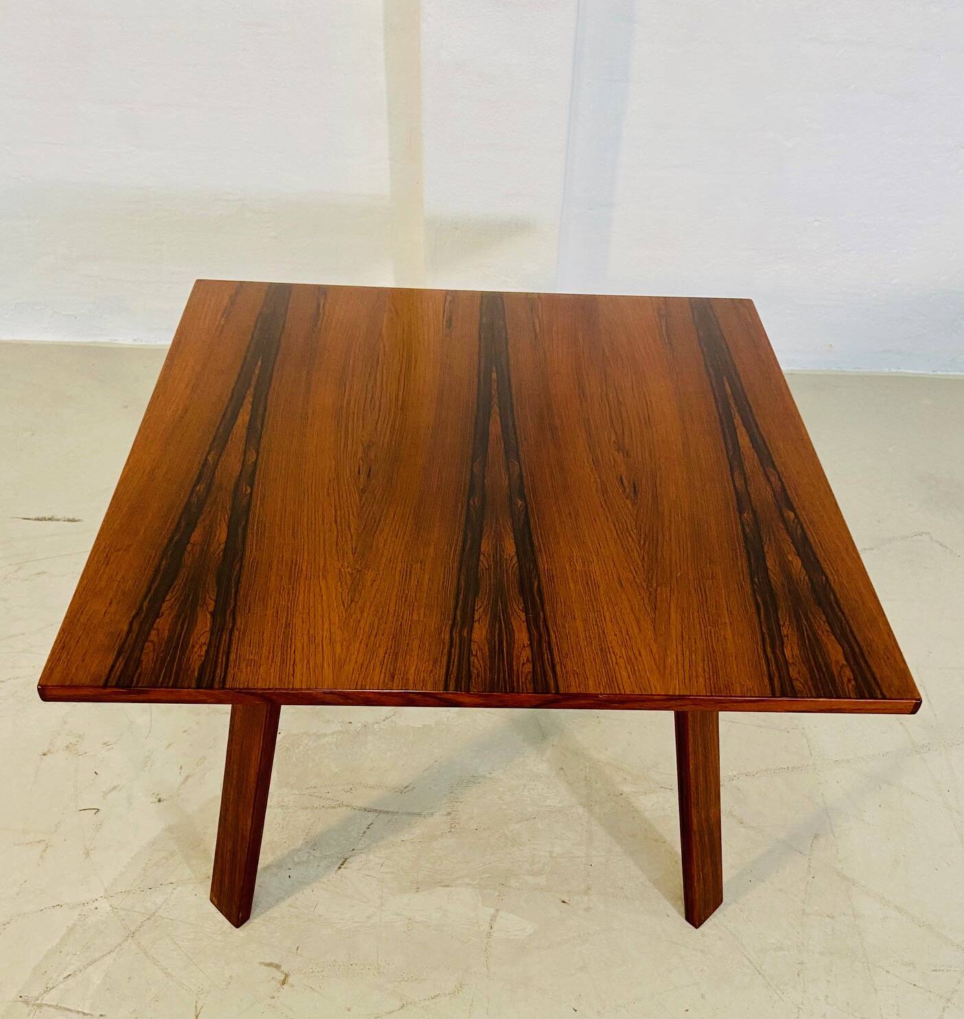 Vintage Danish mid-century rosewood coffee table