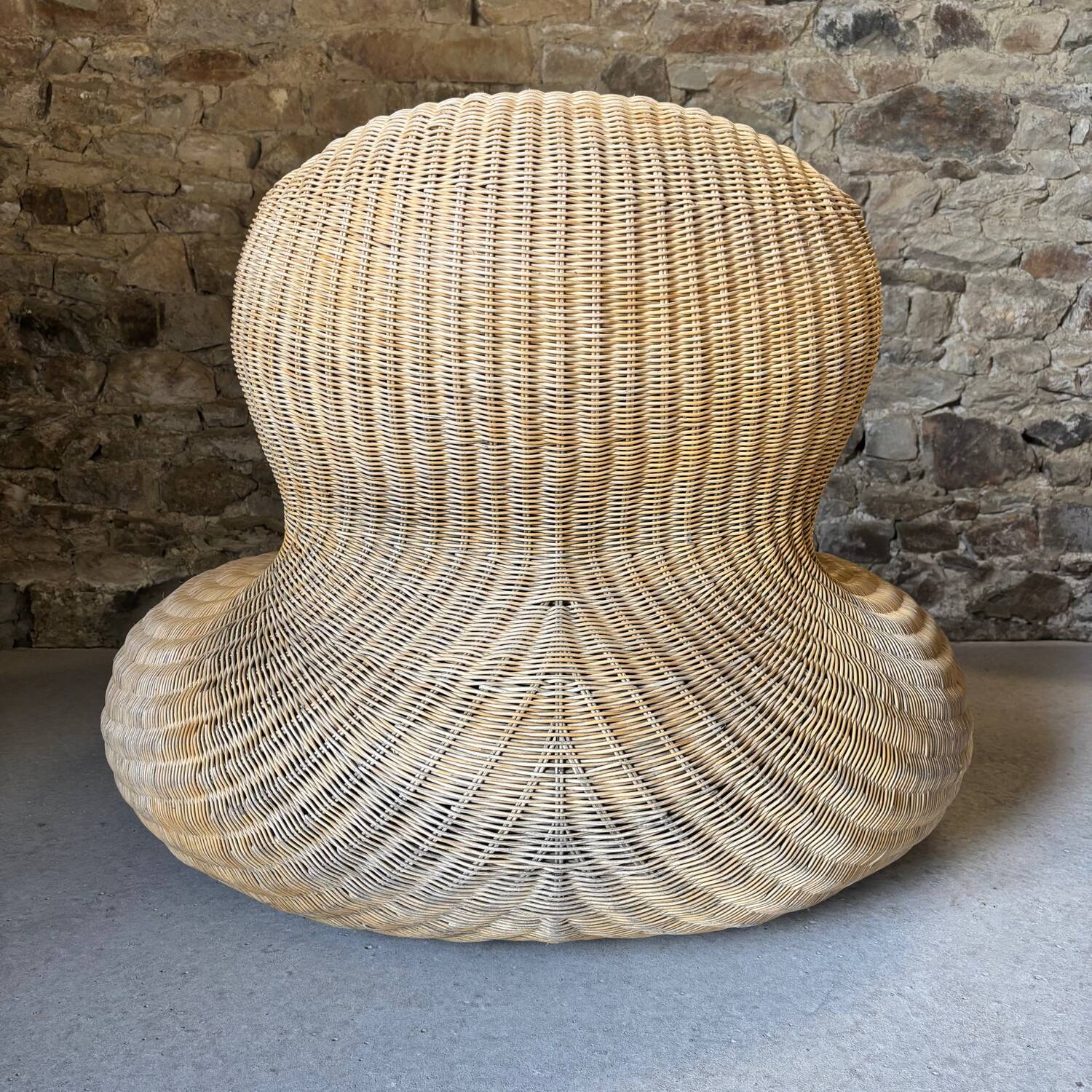 Storvik wicker and rattan lounge chair by Carl Ojerstam for IKEA