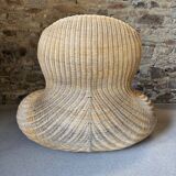 Storvik wicker and rattan lounge chair by Carl Ojerstam for IKEA