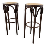 High cane bistro stools