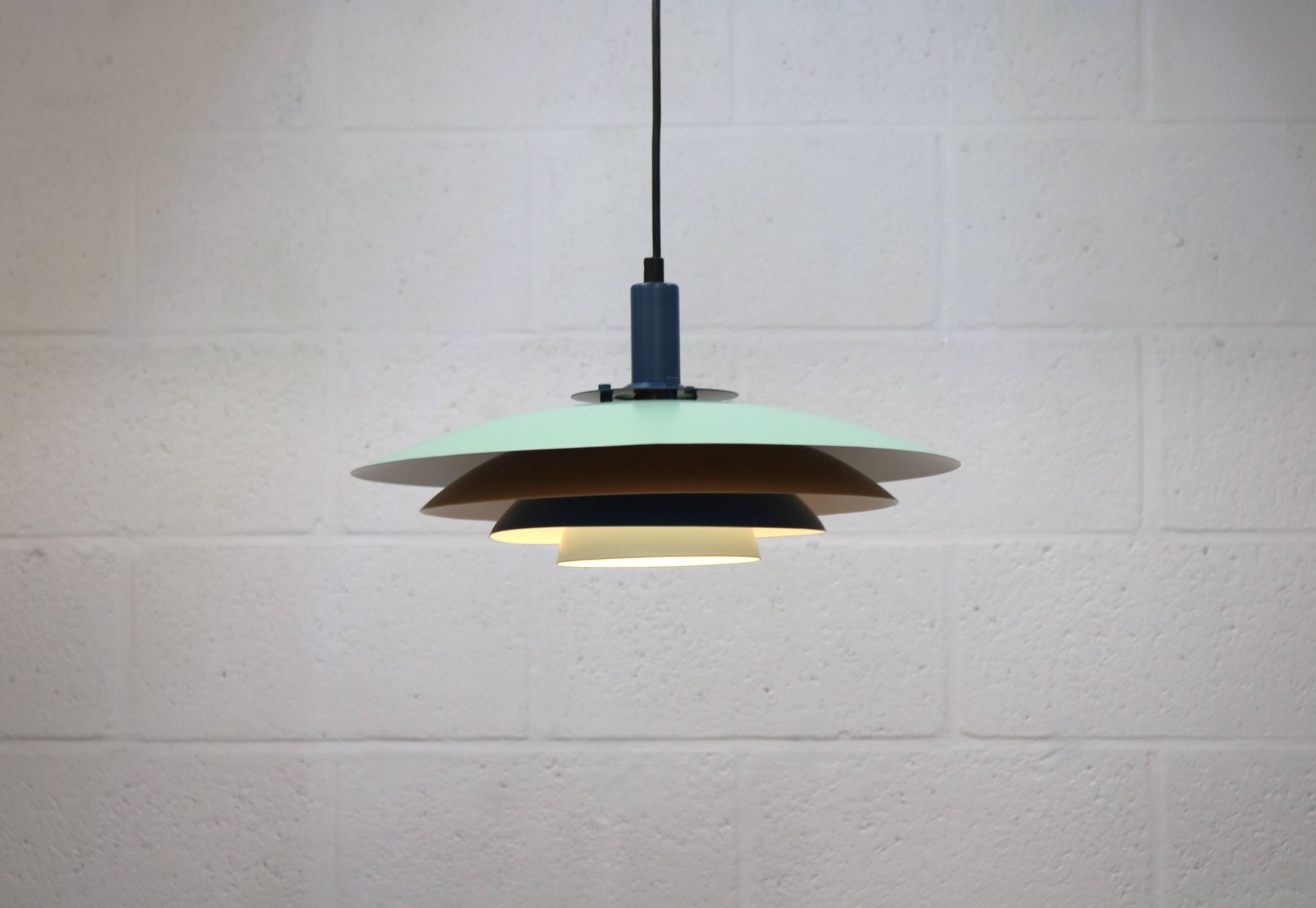 Vintage Danish Nordlux Pendant Lamp – Model 3948, 1980s