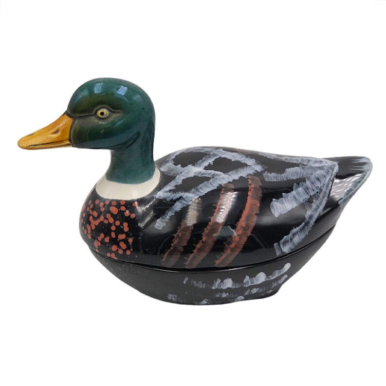 Ceramic duck Michel Caugant