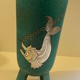Vase Gustavsberg argenta wilhelm kage