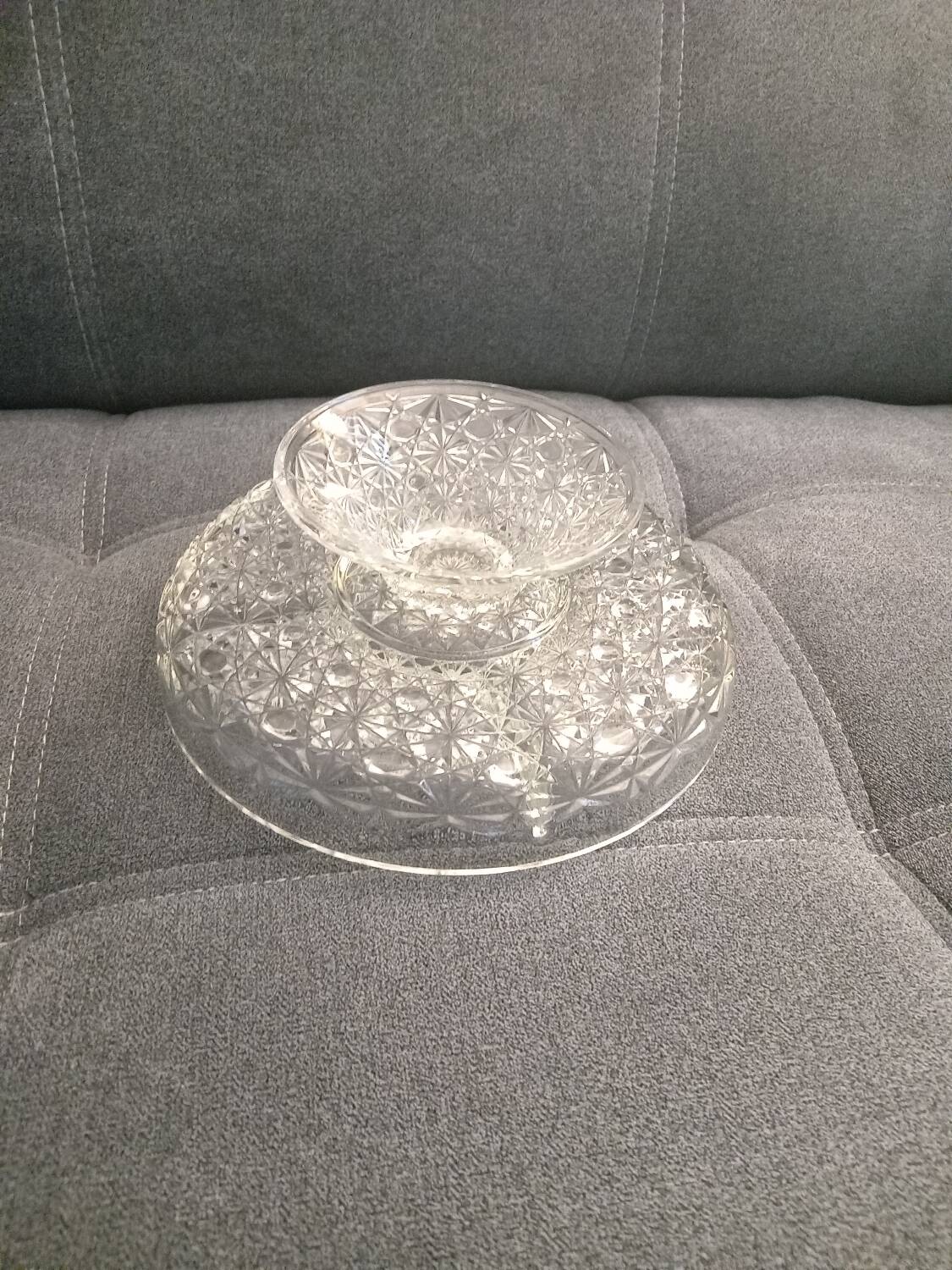 Vintage appetizer dish