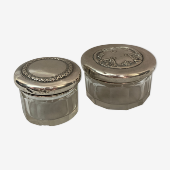Pots covered solid silver (minerva) early twentieth century