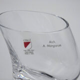 Angelo Mangiarotti for Cristallerie Il Colle 1970s drinking set
