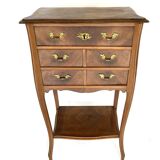 Louis XV style side table with drawer
