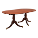 Table ancienne en acajou en 3 sections, Royaume-Uni, XIXe siècle