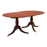 Antique mahogany table in 3 sections, United Kingdom, 19th century.