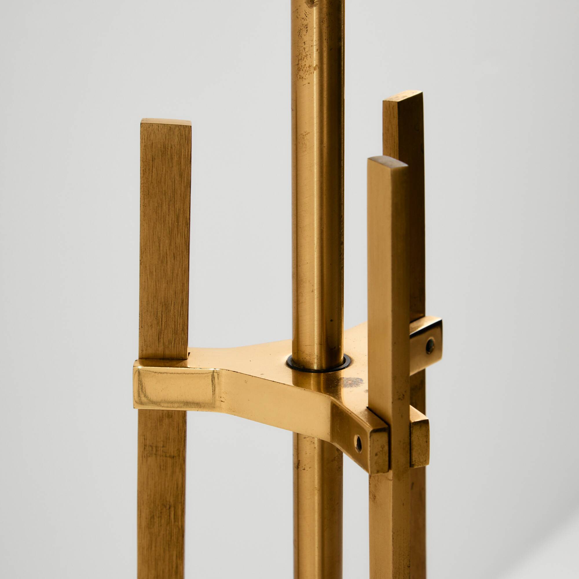 Lampadaire en laiton