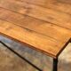 Table de bistrot console