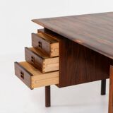 Writing desk in rosewood by Edmund Brouer for Brouer Møbelfabrik (Denmark)